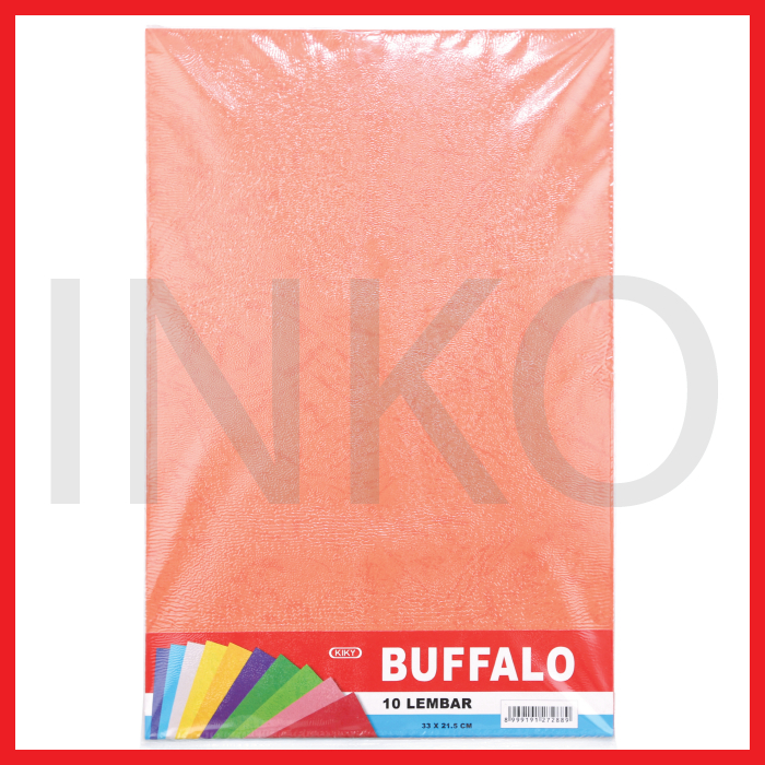 

KIKY BUFFALO 33X21.5CM 10LEMBAR ORANGE