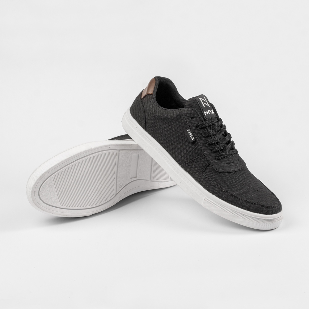 Enji Black Naz Sepatu Sneakers Casual Pria Cowok ORIGINAL