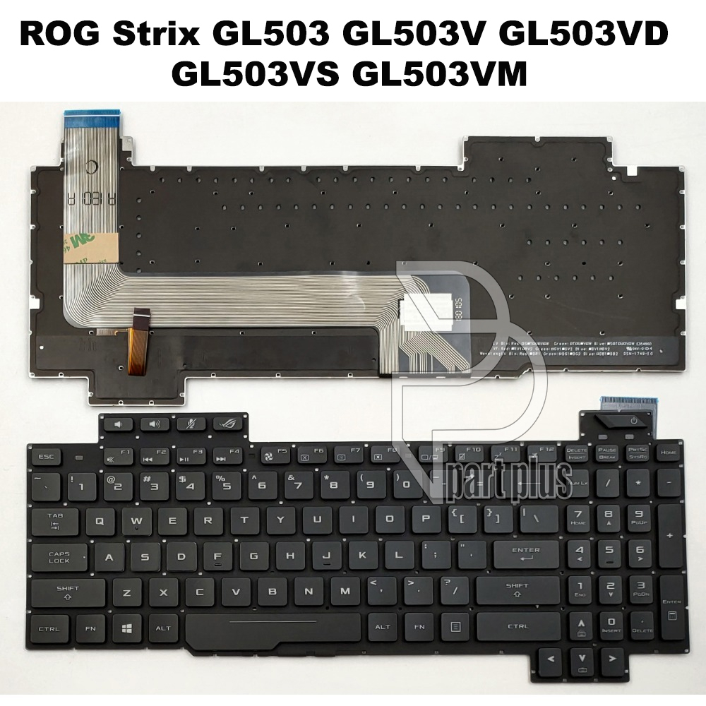 Keyboard laptop Asus ROG Strix GL503 GL703 GL503V GL503VD GL503VD