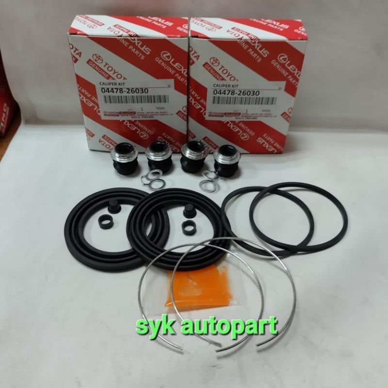 CALIPER KIT HIACE COMMUTER 04478-26030 CALIPER KIT CAKRAM REM DEPAN 