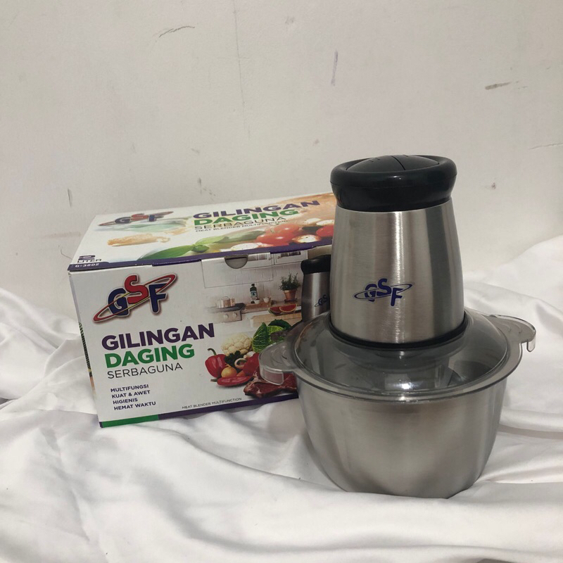 Blender daging Stainles / Food Chopper Stainless GSF 3802