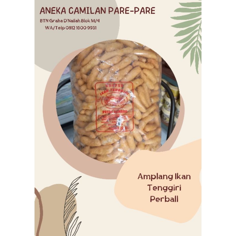 

(BISA COD) Amplang Ikan Tenggiri
