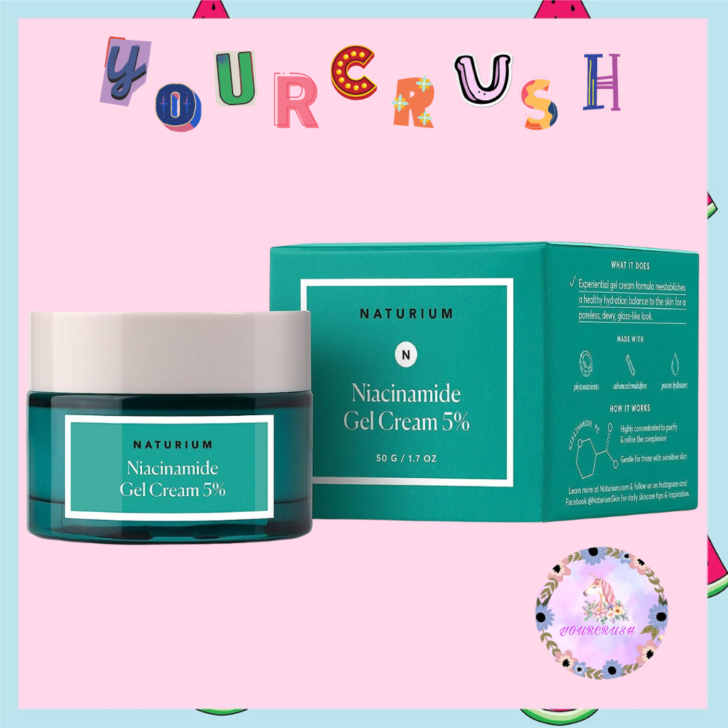 YOURCRUSH - NATURIUM NIACINAMIDE GEL CREAM 5% MOISTURIZER