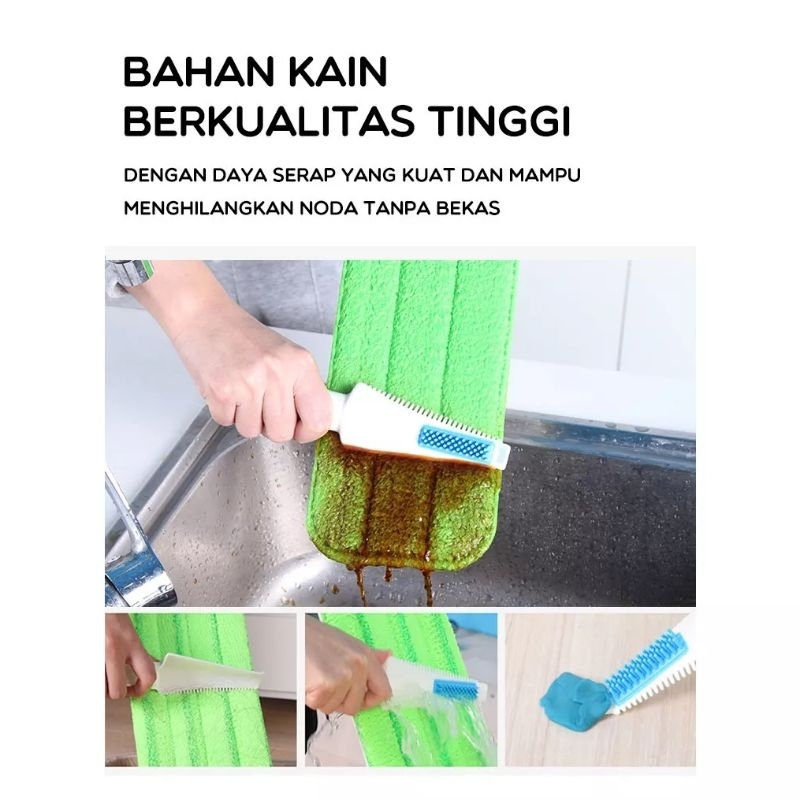 BONBOX BCT809 Alat Pel Lantai Plus Pembersih Kaca Ultra MOP Cleanse