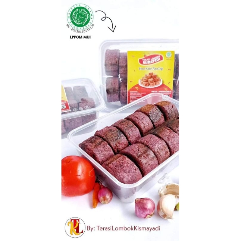 

Terasi Bakar Asli Lombok 1/2 kg (Isi 12 buah)