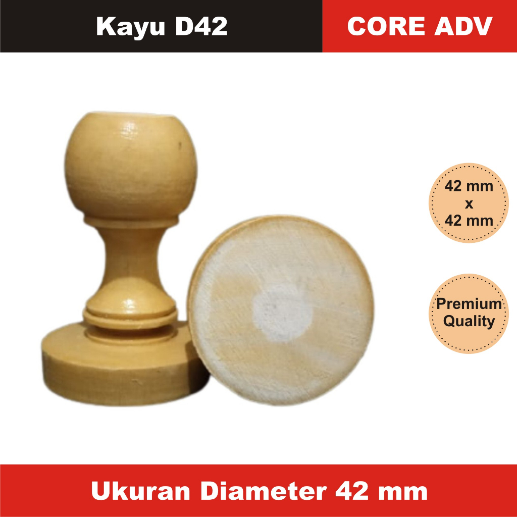 

Gagang Stempel Kayu D42