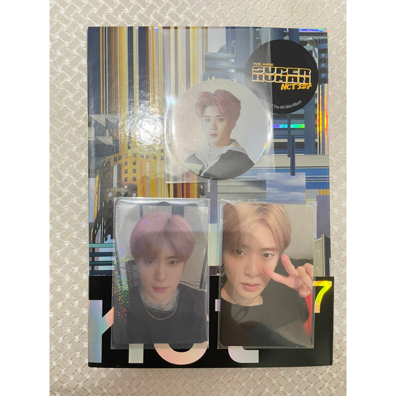 NCT 127 Super Human suhum Jaehyun set Album + PC Kihno