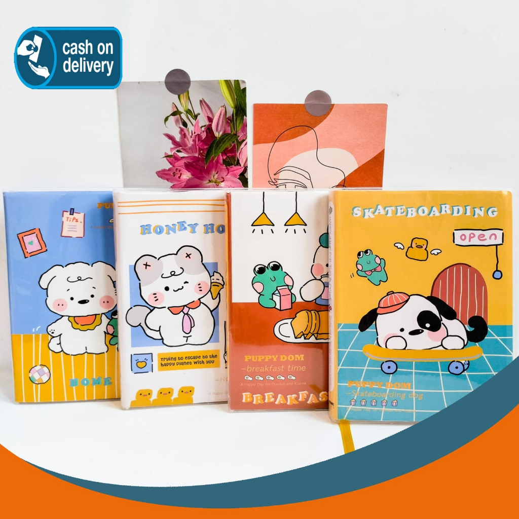 

BUKU HARIAN A6 PUPPY DOM RABBIT( KERTAS FULLCOLOR ) (128 LEMBAR) DIARY NOTEBOOK CATATAN LUCU IMUT COD