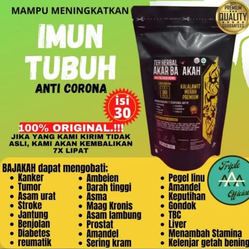 

Teh Celup akar bajakah kalawit.Teh kesehatan teh herbal