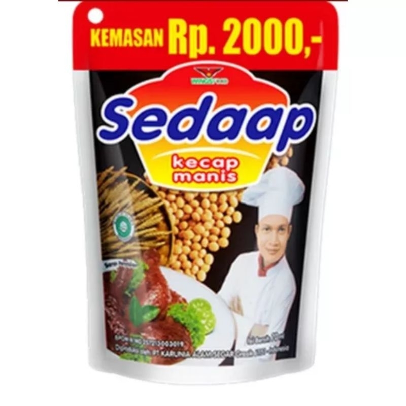 

KECAP MANIS SEDAAP 2000 1 PCS