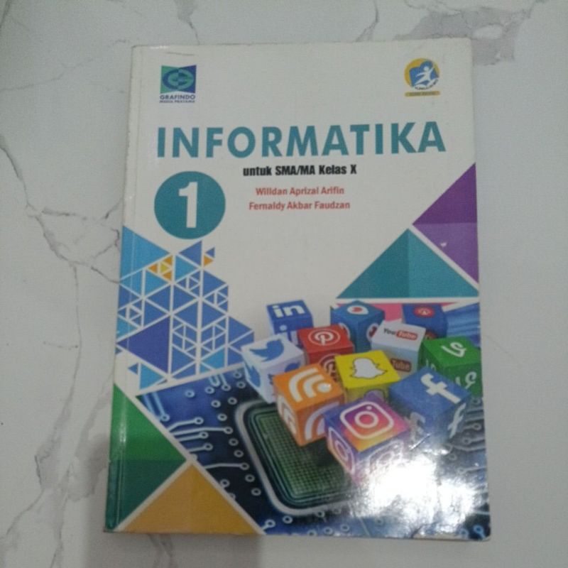 buku paket informatika kelas 10, 11 sma penerbit grafindo media pratama