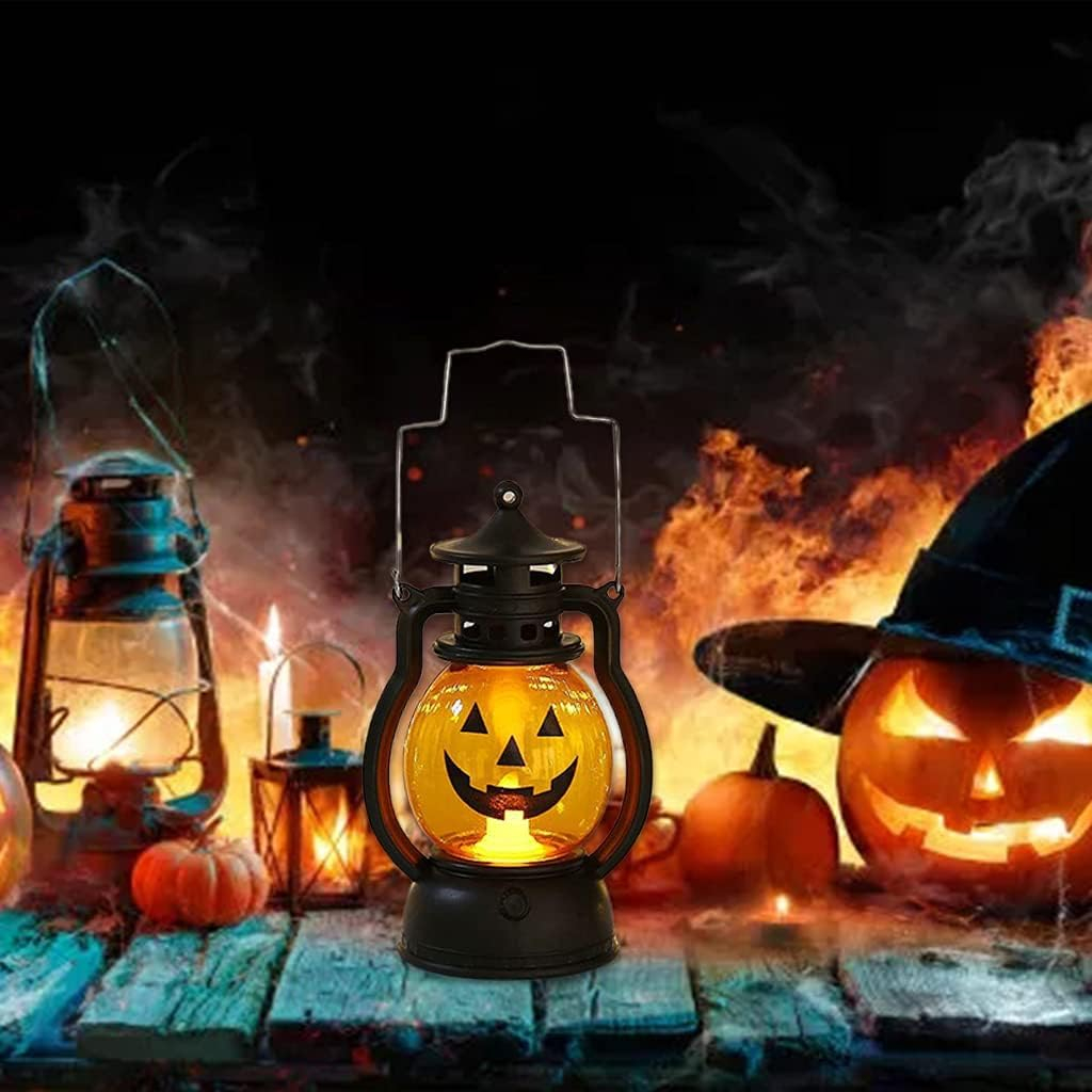 Lampu  LED Dekorasi Pesta Halloween Lampion Lentera Perayaan Hari Raya Prank Trick or Treat