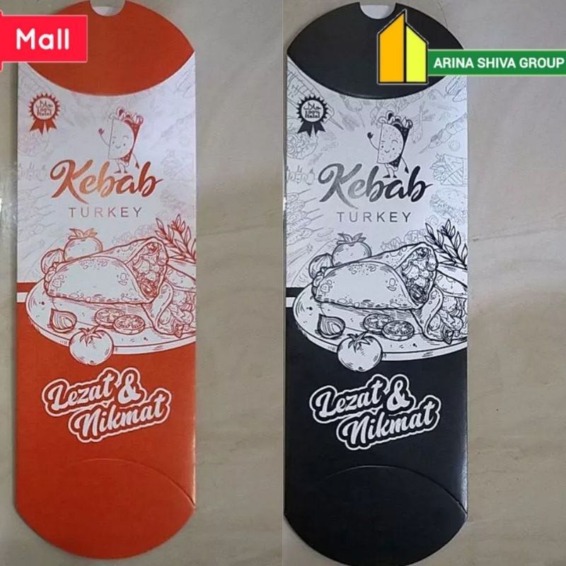 

100 LEMBAR KERTAS KEBAB TARIKAN UKURAN 24 × 9,2 CM HIGH QUALITY PAPER CRAFT TEBAL PRODUK TERBARU | KOTAK KEBAB KEKINIAN | DUS KEBAB VIRAL TIKTOK | KEMASAN KEBAB KEKINIAN | BOX KEBAB 100 PCS MURAH VIRAL | ARINA SHIVA GROUP 6154