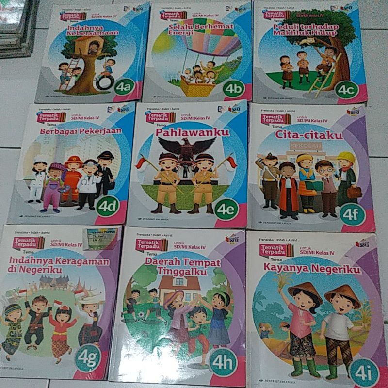 

buku tematik terpadu kelas 4