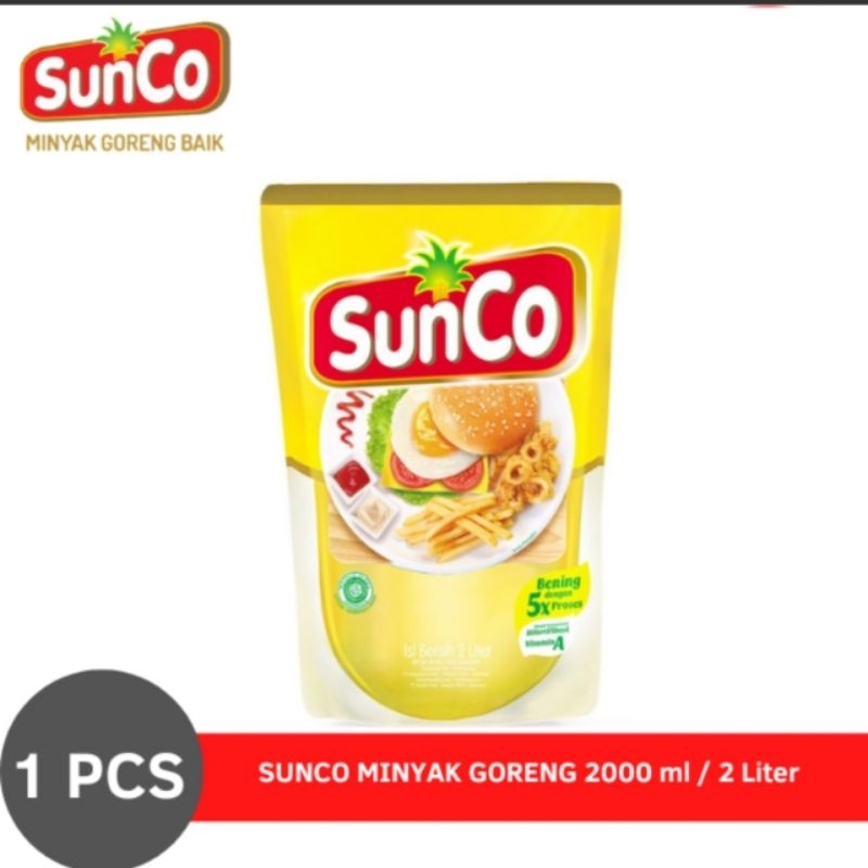 

Minyak goreng SUNCO 2 Liter