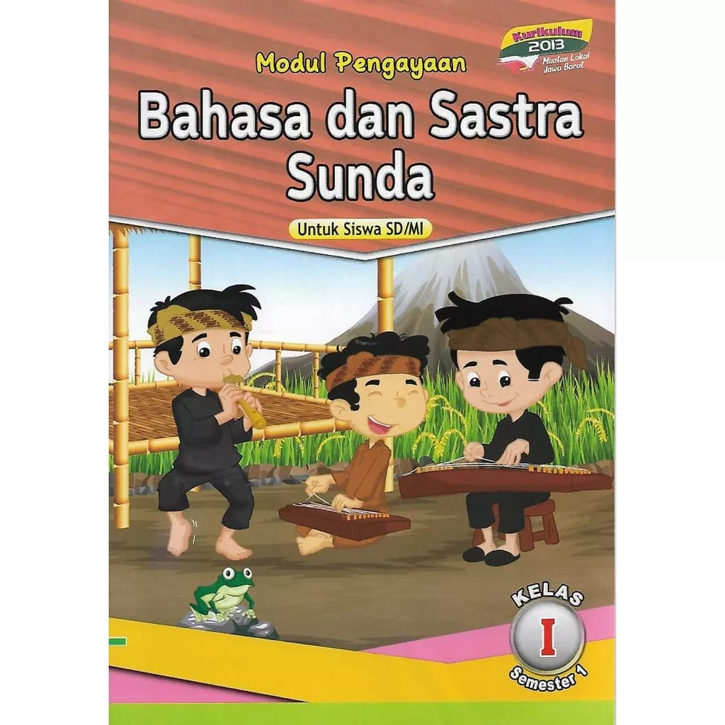 Buku Modul Pengajaran/LKS Bahasa Sunda Kelas 1 SD/MI Semester 1 Kurikulum 2013