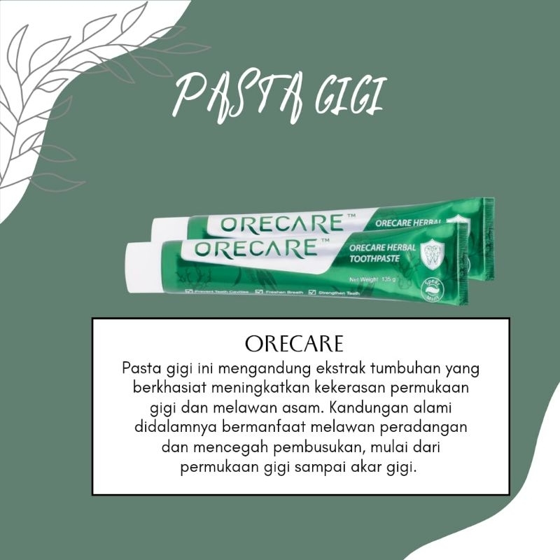 PASTA GIGI ORECARE TIENS