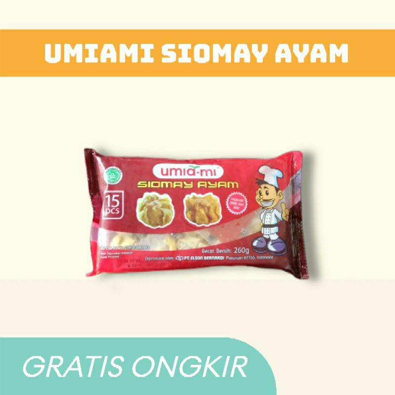 

Umiami Siomay Ayam Isi 15pcs 250 gr