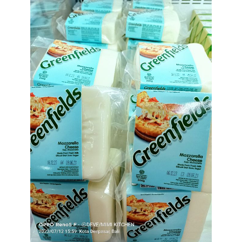 

KEJU MOZZARELLA GREENFIELDS 200GR