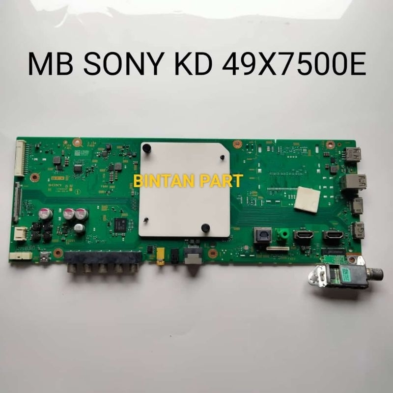 MB MAINBOARD MESIN MOBO TV LED SONY KD 49X7500E 49X7500 OROGINAL