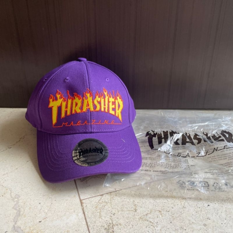 TOPI THRASHER MAGAZINE / THRASHER CAP / TOPI PRIA THRASHER