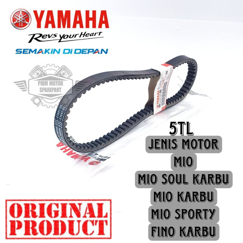 VANBELT V-BELT ORIGINAL 5TL YAMAHA MIO, YAMAHA MIO SOUL KARBU, MIO SPORTY, FINO KARBU