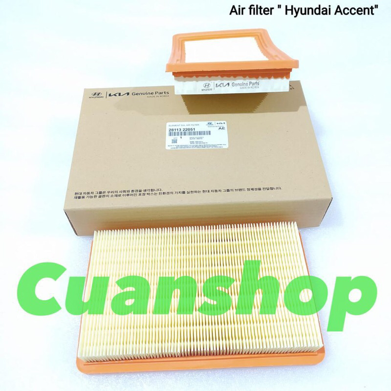 AIR FILTER FILTER UDARA HYUNDAI ACCENT