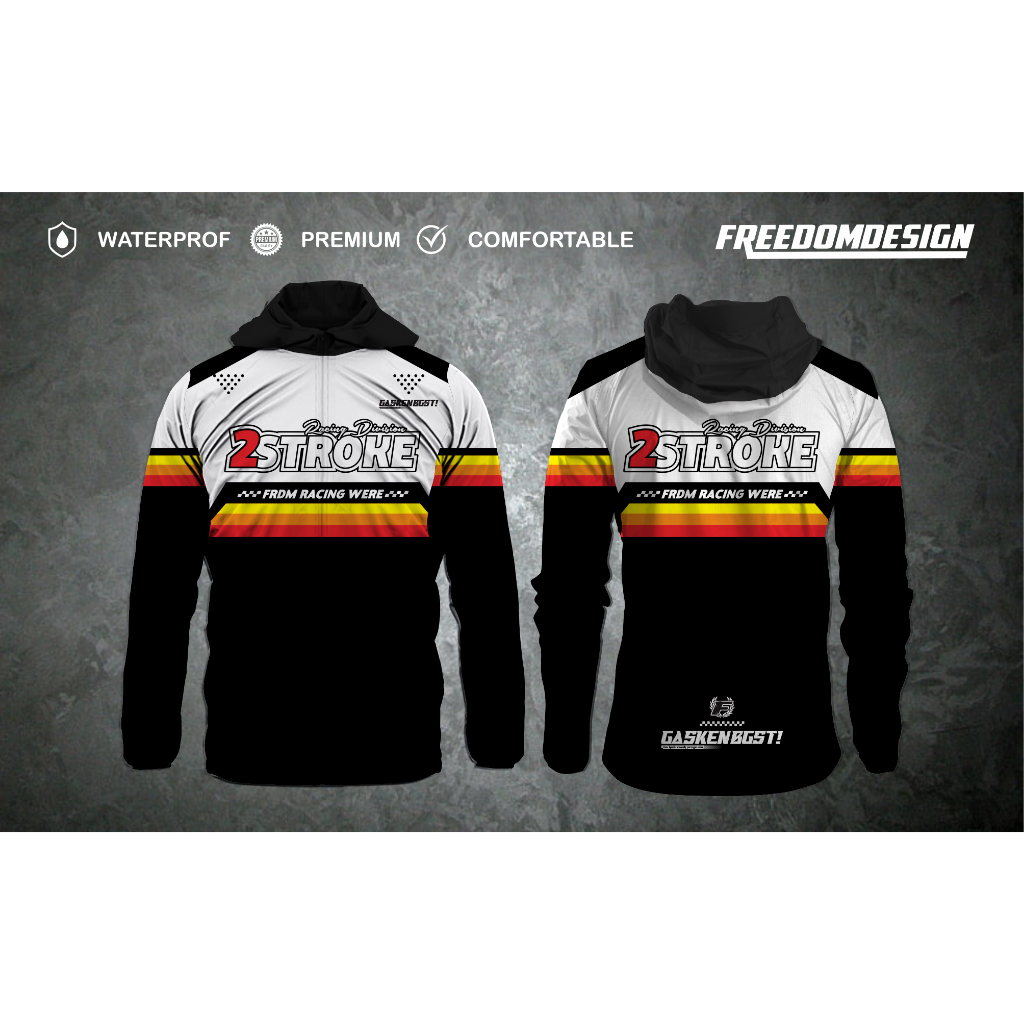 JAKET 2 STROKE RACING DIVISION | JAKET TOURING SUNMORI PREMIUM TWOSTROKE ORGIGINAL FRDM