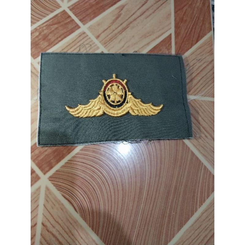 wing satpol pp pol pp bordir timbul