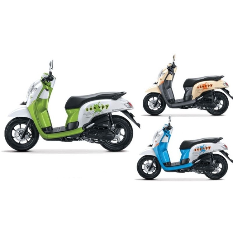 STIKER STRIPING LIS BODY HONDA SCOOPY PLAYFUL 2017 ORIGINAL