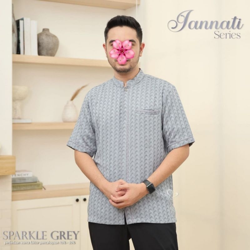 JANNATI SERIES KOKO DAD LENGAN PENDEK BY SALVINA HIJAB