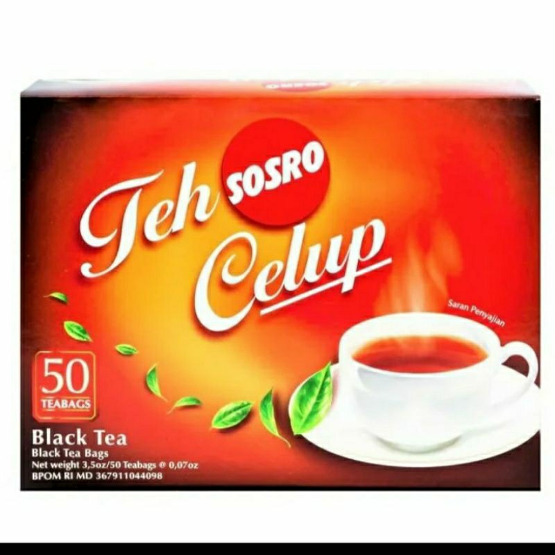 

teh celup sosro isi 50s