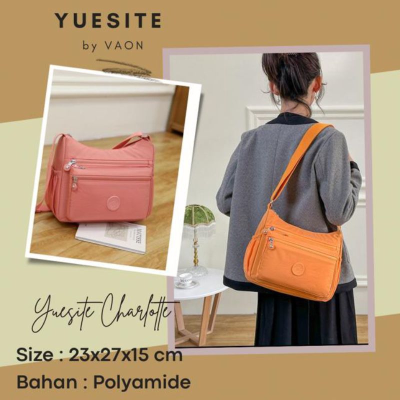 Yuesite Charlotte Tas Selempang Import Medium Crossbody Bag