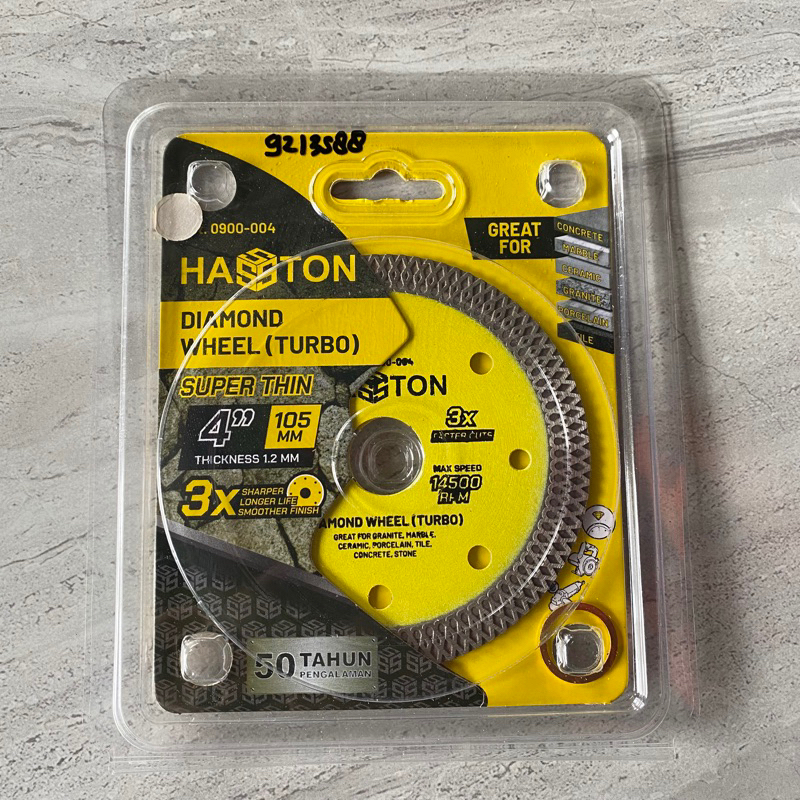 Mata potong granit hasston turbo diamond wheel hasston