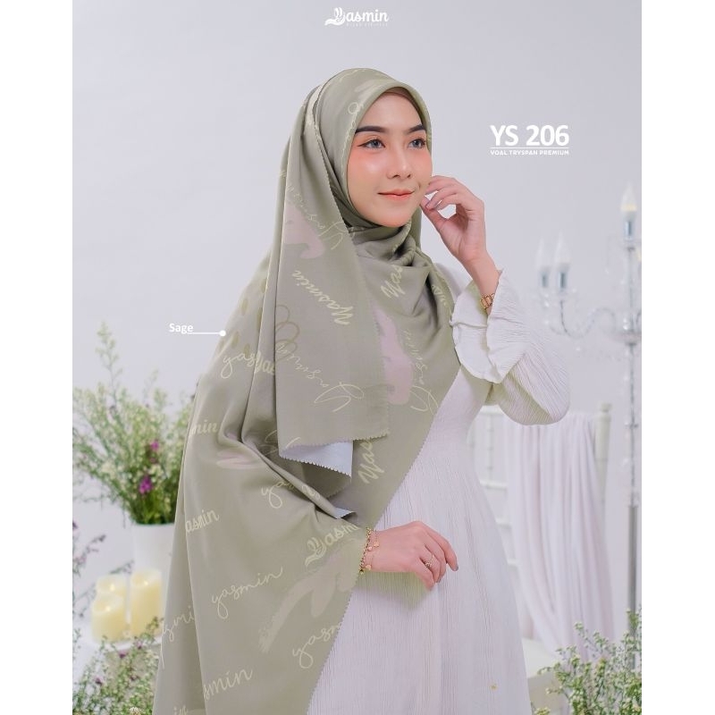 Jilbab Segi Empat YS 206 By Yasmin Hijab