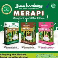 

susu kambing merapi rasa original