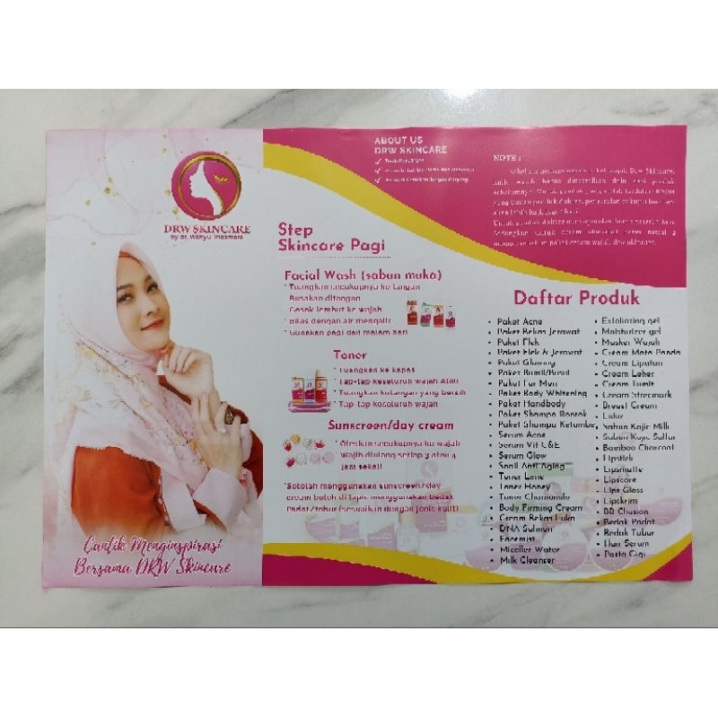 BROSUR DRW SKINCARE