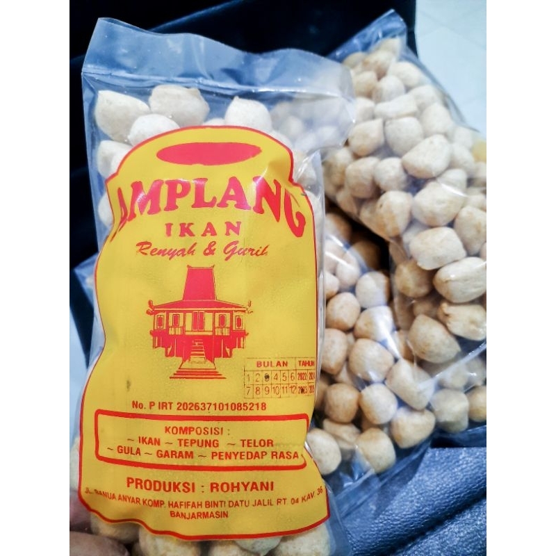 

amplang ikan cap Rumah Banjar