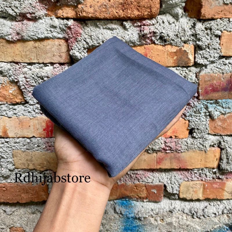 hijab segiempat paris / catton paris old | red rose | azara | varisha-Dark grey
