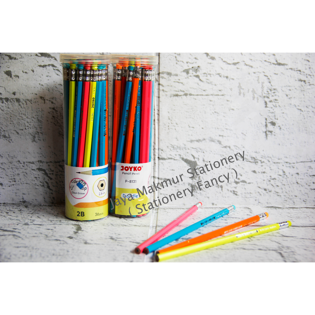 

Pensil 2B Joyko Doodle P-8131 (36 Pcs)
