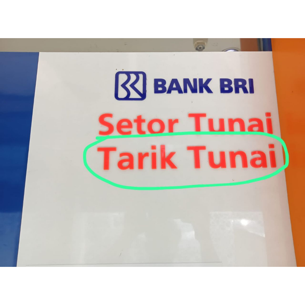 Huruf Timbul Akrilik Tinggi 3cm