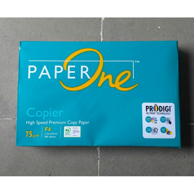 

Kertas F4 75 gram PaperOne ( Rim )