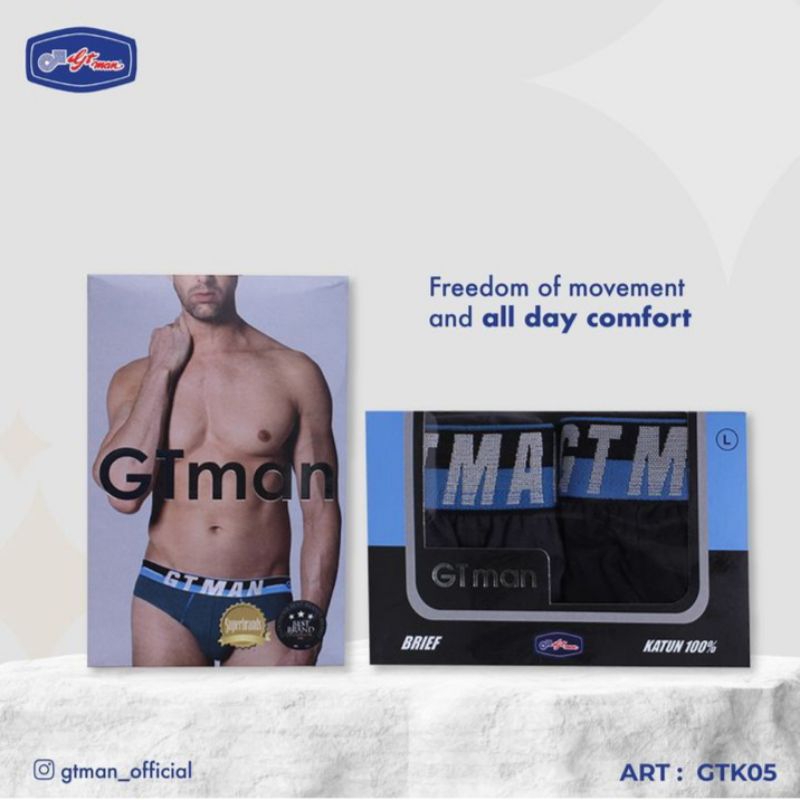 GTK-05 Celana Dalam Pria Gtman isi 2pcs