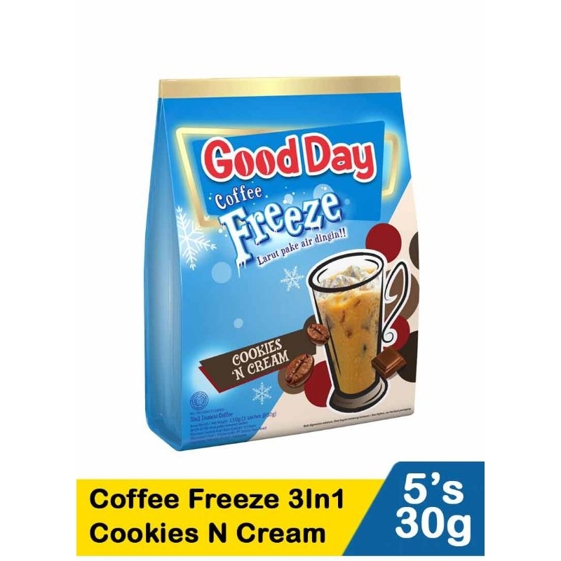 

Good Day Coffee Freeze 3In1 Cookies N Cream 5X30g