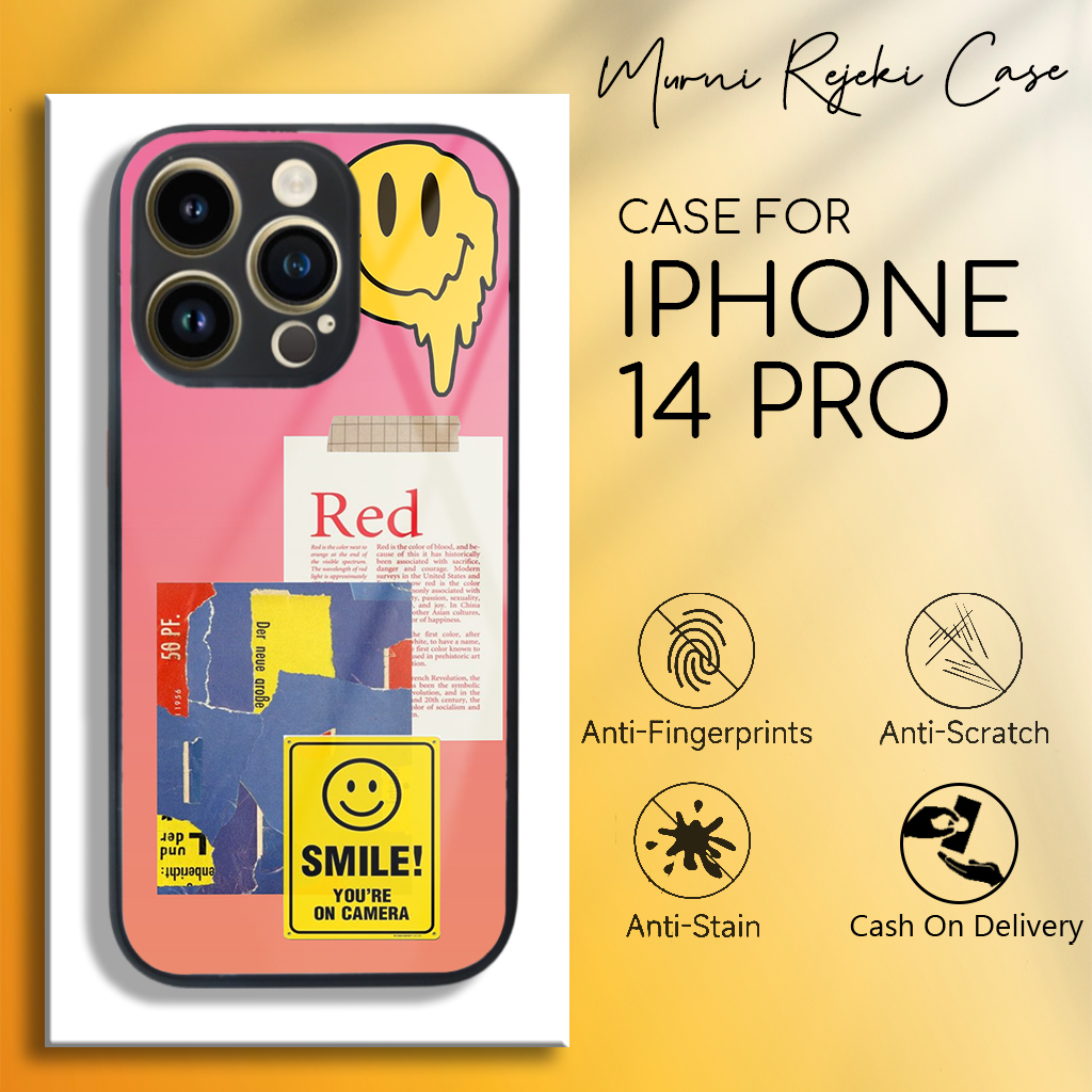 Case Iphone 14 Pro Casing Estetik Cassing Iphone Hardcase Sofcase Glossy Case Termurah Terlaris 2D