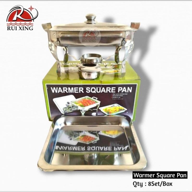 Prasmanan Warmer Square Pan