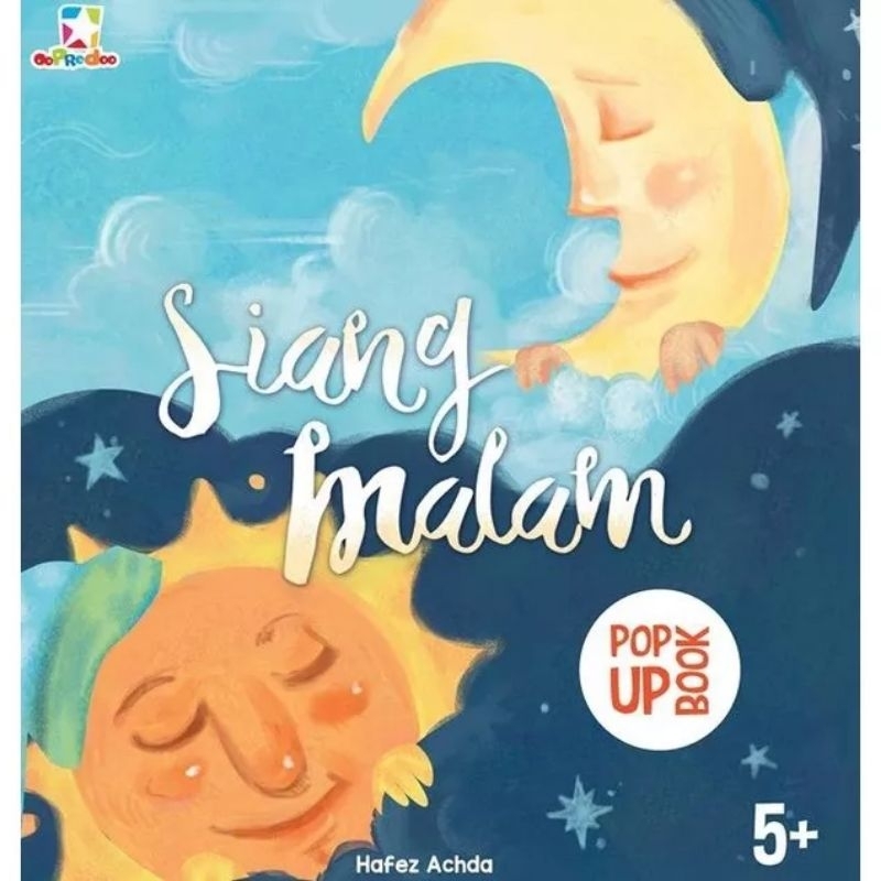 Buku Anak Pop Up Book - Siang Malam