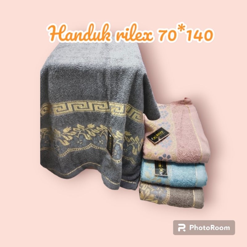 Handuk mandi katun/Rilex/