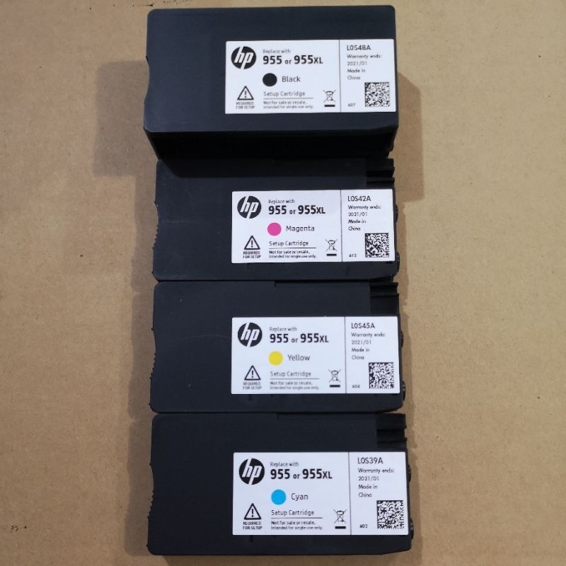 Tinta HP Officejet 8710 Cartridge HP 955 955xl Tinta Setup 955 CMYK Tinta HP Officejet 955 Setup Onl