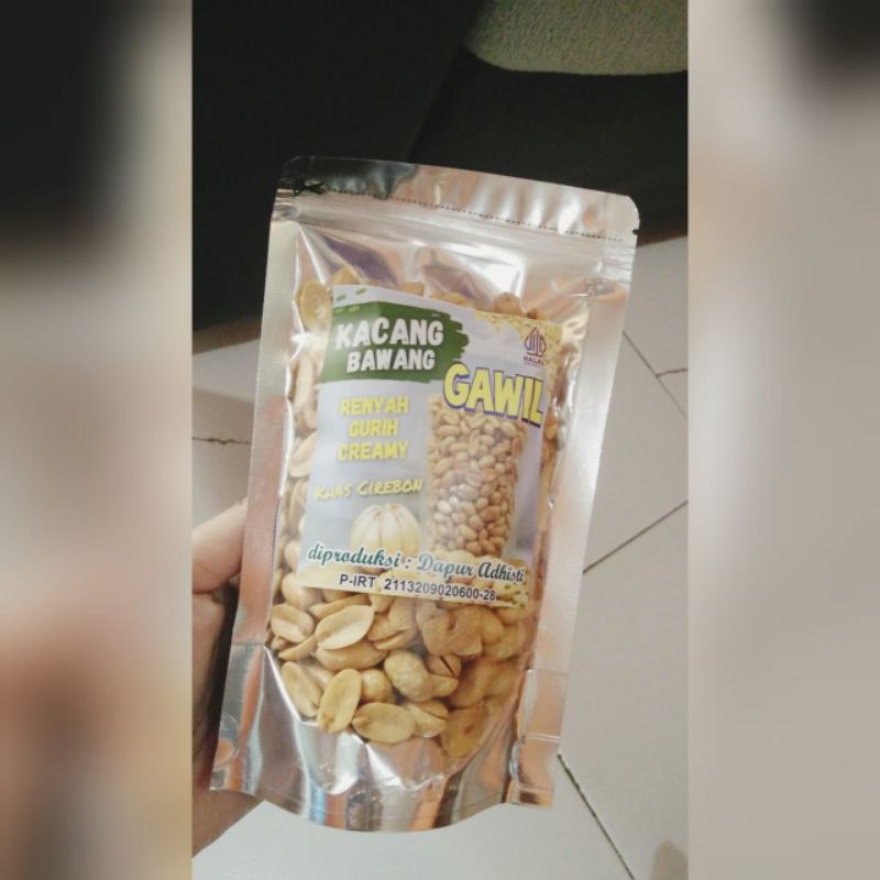 

Kacang Bawang Gawil Pouch || Kacang Bawang Gawil khas Cirebon || Kacang Gawil UMKM Cirebon